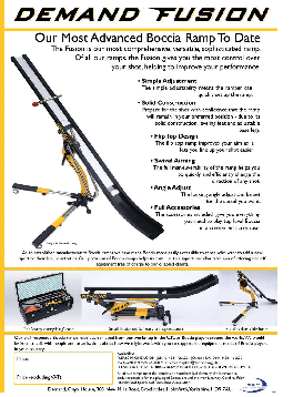 Boccia Fusion Ramp from DEMAND