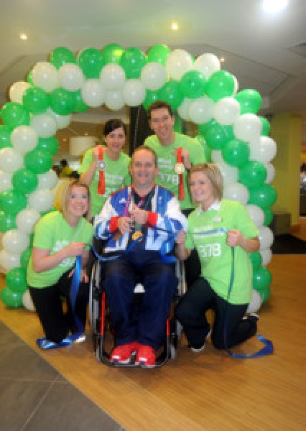 Paralympic star celebrates fitness centre’s refurb - Community - Leamington Courier